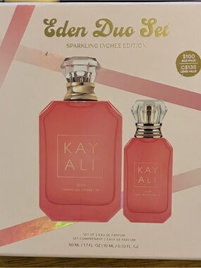 Kayali Eden Duo Set - Sparkling Lychee - Pink Bottle